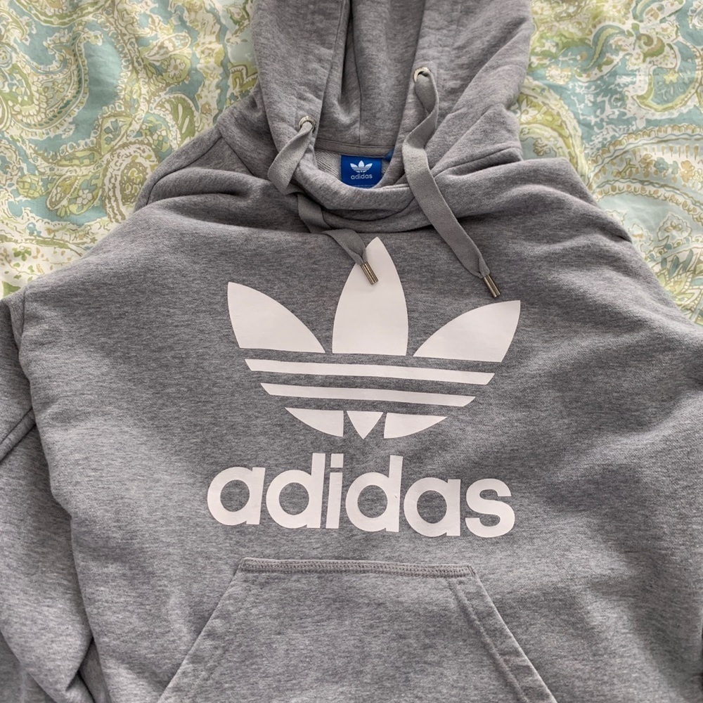 adidas trefoil hoodie